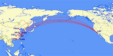 are there flights from china to united states